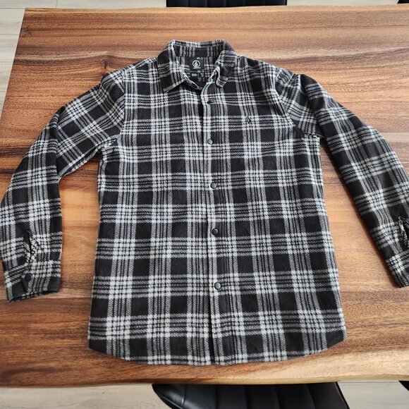 Volcom Other - Volcom Fleece Shirt Jacket Shacket Size Medium